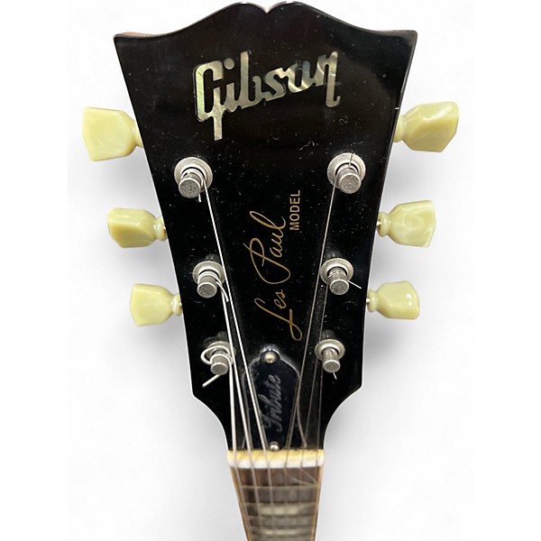 Used 2009 Gibson Les Paul Tribute 1953 Gold Solid Body Electric Guitar