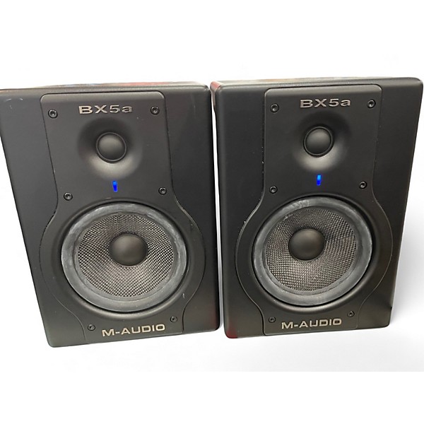 Used M-Audio BX5A Pair Powered Monitor