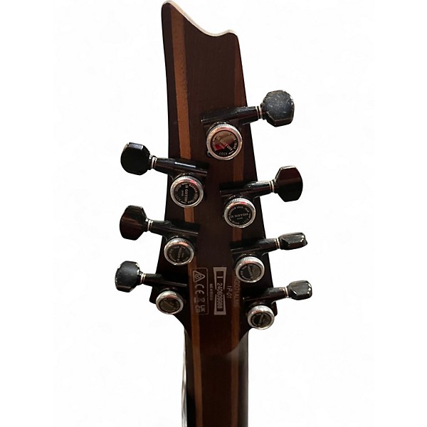 Used Ibanez Rgd71alms Black aurora burst Solid Body Electric Guitar