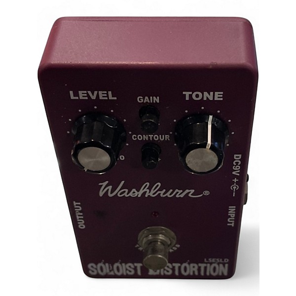 Used Washburn SOLOIST DISTORTION Effect Pedal