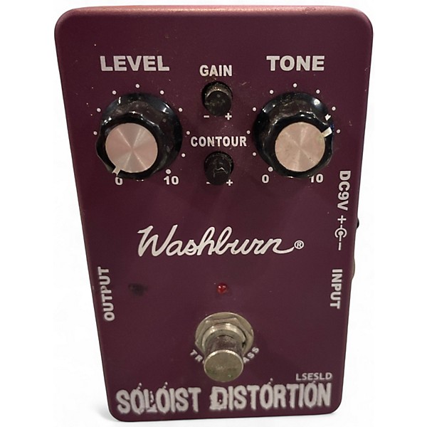 Used Washburn SOLOIST DISTORTION Effect Pedal