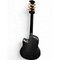 Used Ovation CC44 Black Acoustic Electric Guitar