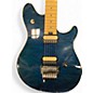 Used Peavey EVH WOLFGANG SPECIAL EXP Transparent Blue Solid Body Electric Guitar