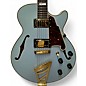 Used D'Angelico DLX SSTP LIGHT BLUE Hollow Body Electric Guitar