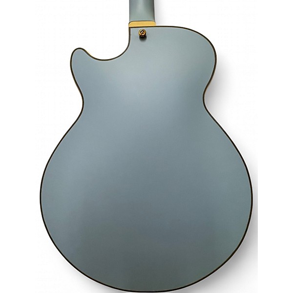 Used D'Angelico DLX SSTP LIGHT BLUE Hollow Body Electric Guitar