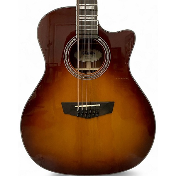 Used D'Angelico PREMIER FULTON NATURAL 12 String Acoustic Guitar