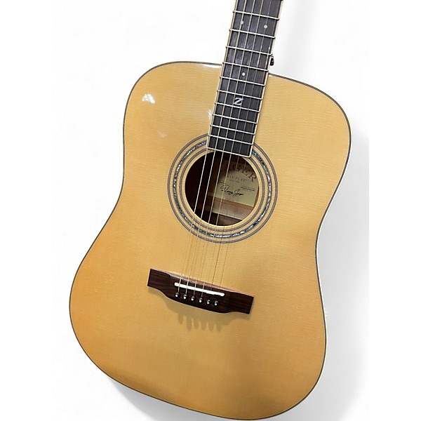 Used Zager ZAD50N NATURAL Acoustic Guitar