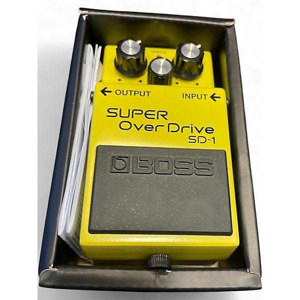Used BOSS SD1 Super Overdrive Effect Pedal