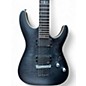 Used Schecter Guitar Research C-1 ELITE DIAMOND Translucent Black Solid Body Electric Guitar thumbnail