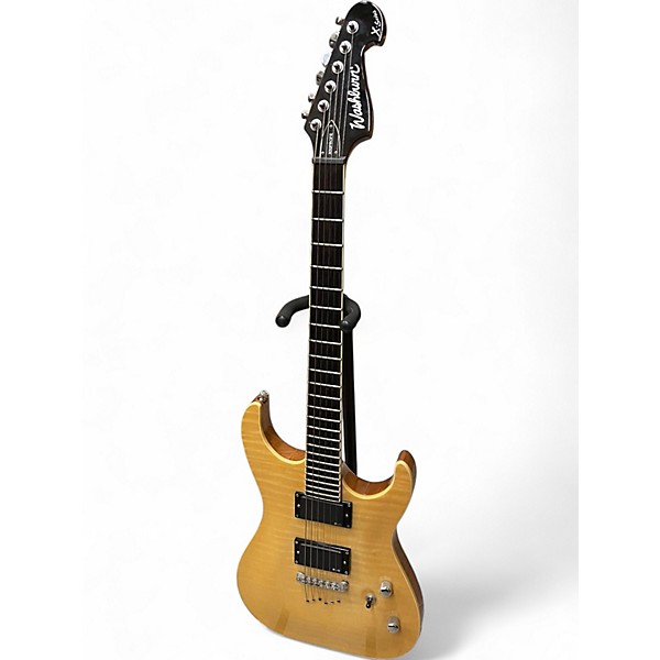Used Washburn X50 PRO FE Blonde Solid Body Electric Guitar