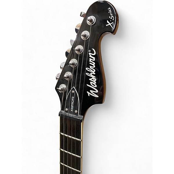 Used Washburn X50 PRO FE Blonde Solid Body Electric Guitar