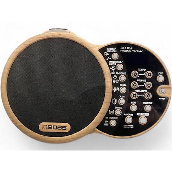 Used BOSS DR01S RHYTHM PARTNER Drum Machine