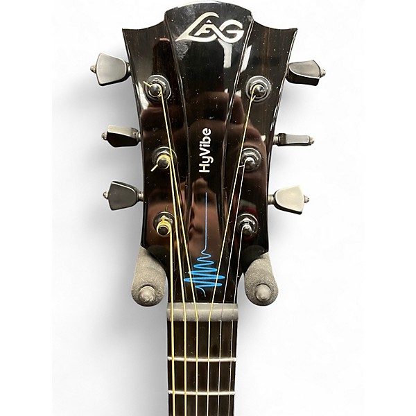 Used 2020s Lag Guitars HighVibe Natural Acoustic Guitar