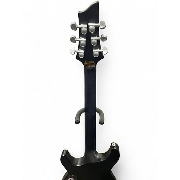 Used Schecter Guitar Research C1 Platinum Trans Black Solid Body Electric Guitar