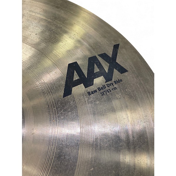 Used SABIAN 21in SABIAN AAX Raw BELL DRY RIDE Cymbal