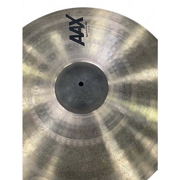 Used SABIAN 21in SABIAN AAX Raw BELL DRY RIDE Cymbal