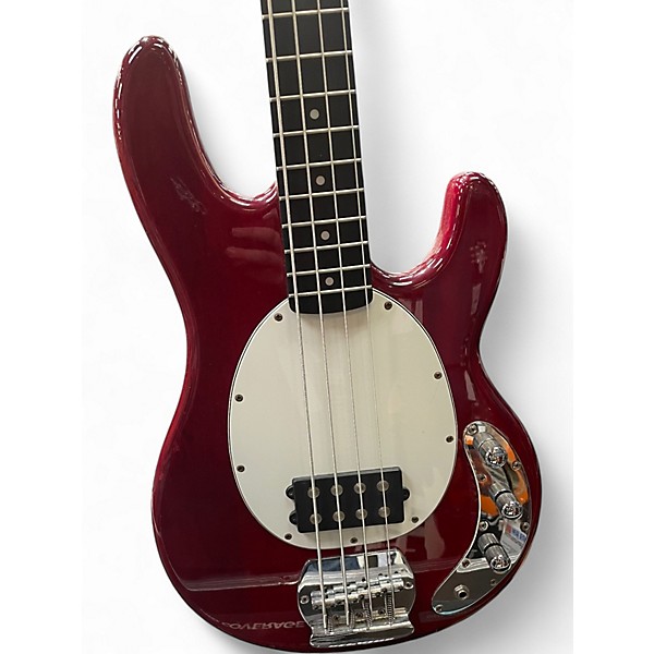 Used Aslin Dane Stingray Cherry Electric Bass Guitar