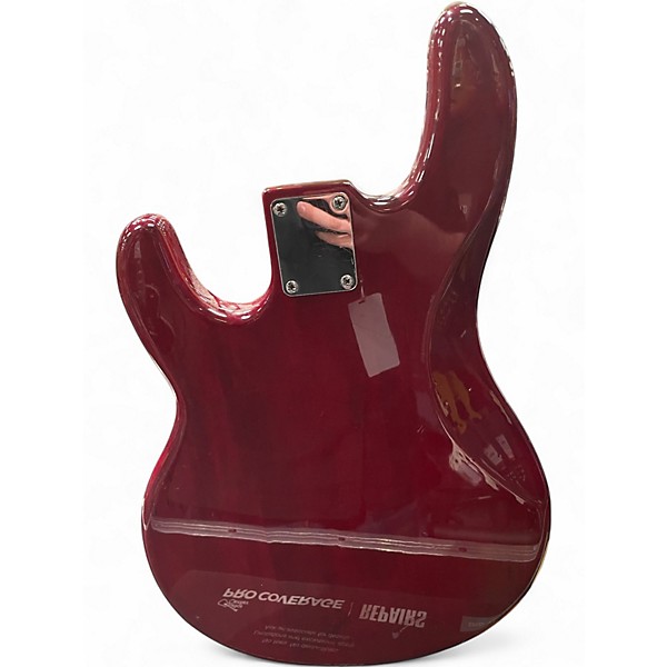 Used Aslin Dane Stingray Cherry Electric Bass Guitar