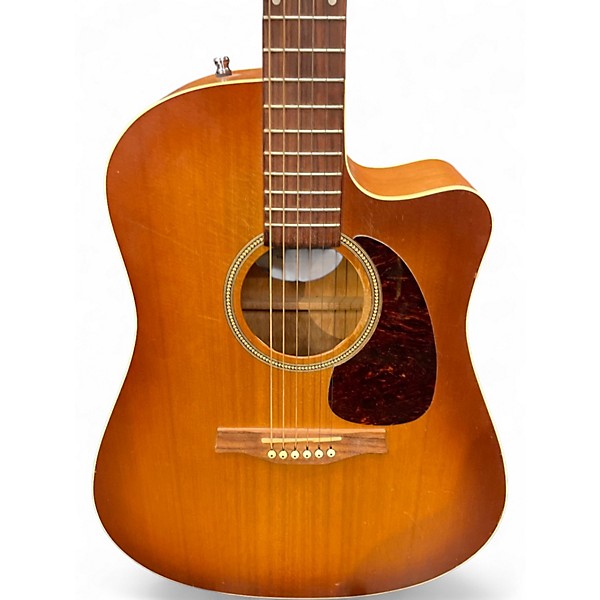 Used Seagull Entourage Rustic Cutaway Natural Acoustic Electric Guitar