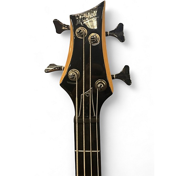 Used Mitchell MB200 DARK RED Electric Bass Guitar