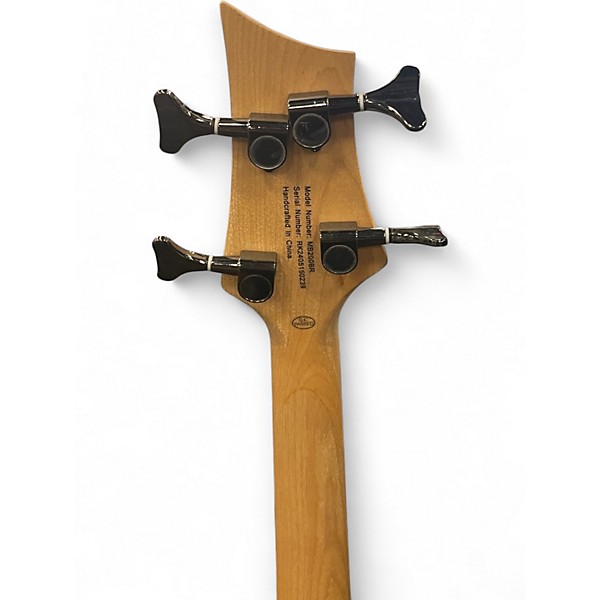 Used Mitchell MB200 DARK RED Electric Bass Guitar