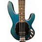 Used Sterling by Music Man Ray4 Ocean Blue Electric Bass Guitar