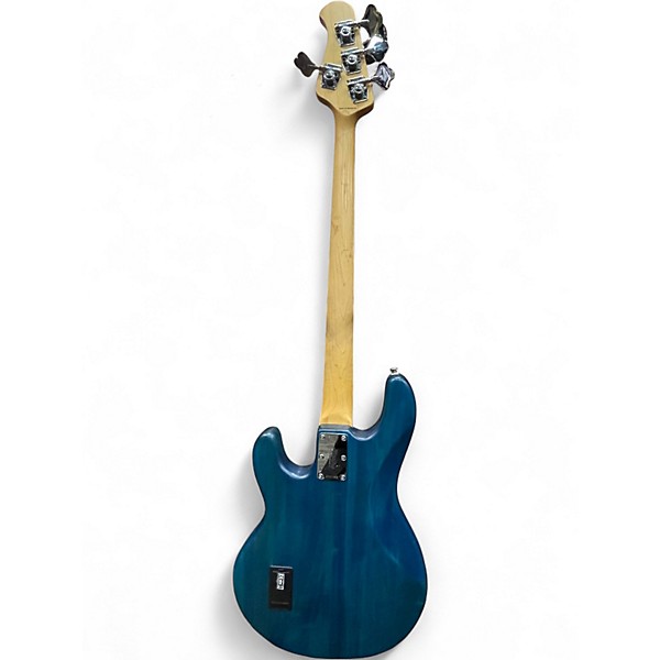 Used Sterling by Music Man Ray4 Ocean Blue Electric Bass Guitar