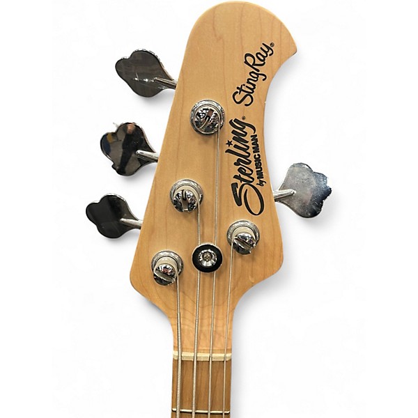 Used Sterling by Music Man StingRay Short Scale Tobacco Sunburst Electric Bass Guitar