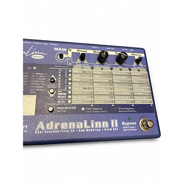 Used Rogerline adrenalinn 11 Multi Effects Processor