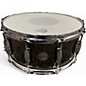 Used Gretsch Drums 6.5X14 BLACK NICKEL OVER STEEL Black Drum thumbnail