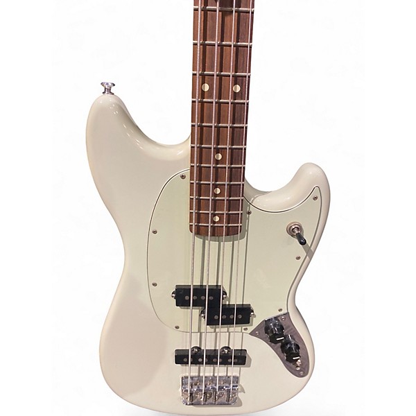 Used Fender Player Mustang Bass PJ Sonic Blue Electric Bass Guitar