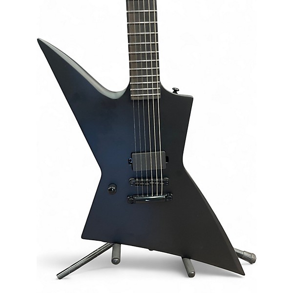 Used ESP LTD EX Black Metal Black Electric Guitar