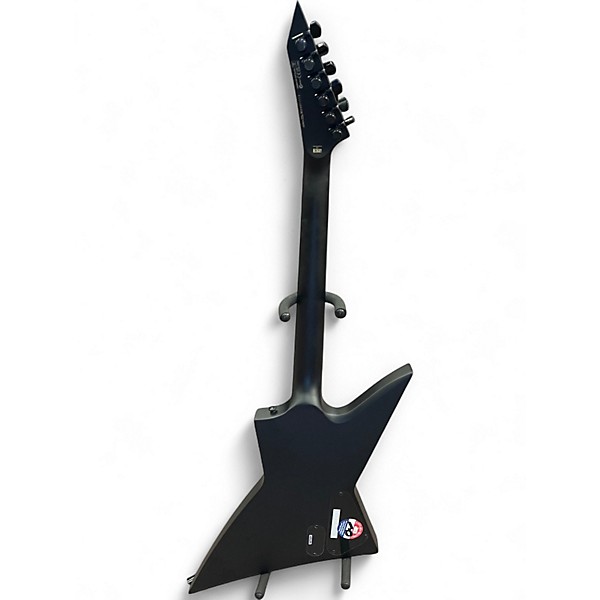 Used ESP LTD EX Black Metal Black Electric Guitar