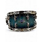 Used Ludwig 7X14 "The Brick" Epic Series 20 Ply Birch Aqua Burst Drum thumbnail