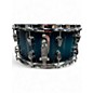 Used Ludwig 7X14 "The Brick" Epic Series 20 Ply Birch Aqua Burst Drum