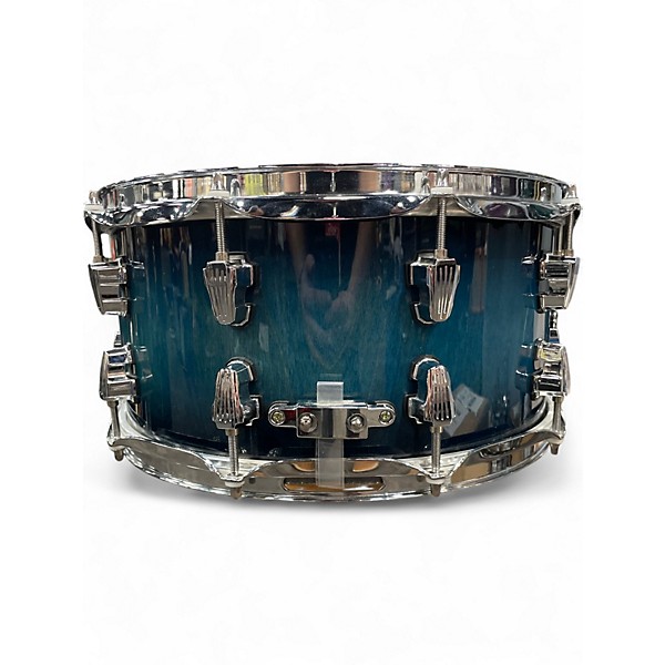 Used Ludwig 7X14 "The Brick" Epic Series 20 Ply Birch Aqua Burst Drum