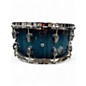 Used Ludwig 7X14 "The Brick" Epic Series 20 Ply Birch Aqua Burst Drum