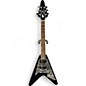 Used 2023 Gibson 70's flying v mirror pickguard  Black Solid Body Electric Guitar thumbnail