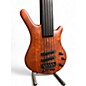 Used Warwick Thumb 5 string neck-thru fretless Bubinga Electric Bass Guitar
