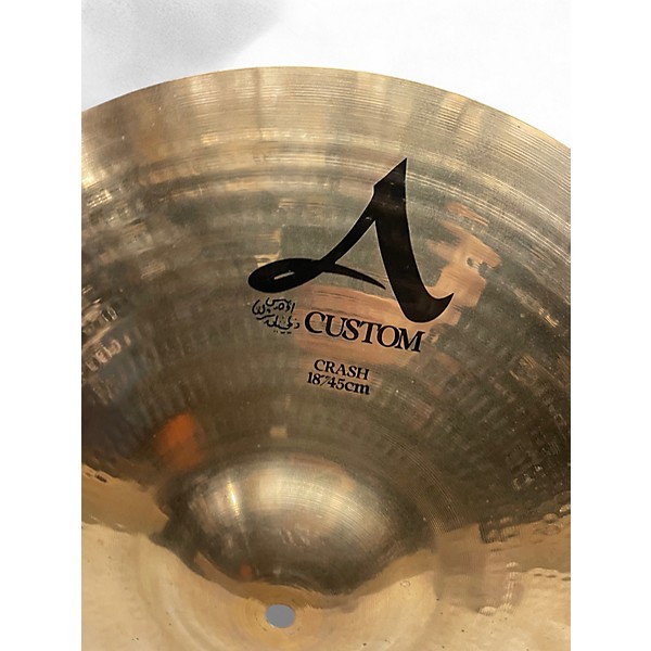 Used Zildjian 18in A Custom Crash Cymbal