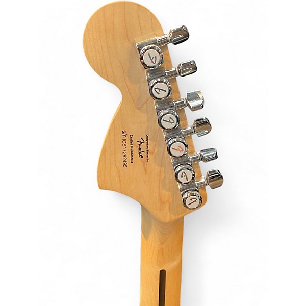 Used Squier Standard Stratocaster cherry burst Solid Body Electric Guitar