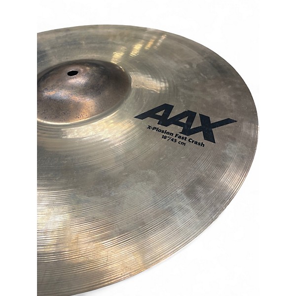 Used SABIAN 18in AAX Xplosion Fast Crash Cymbal