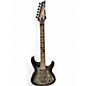 Used Ibanez JIVAX Nita Strauss Signature Transparent Black Solid Body Electric Guitar thumbnail