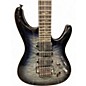 Used Ibanez JIVAX Nita Strauss Signature Transparent Black Solid Body Electric Guitar