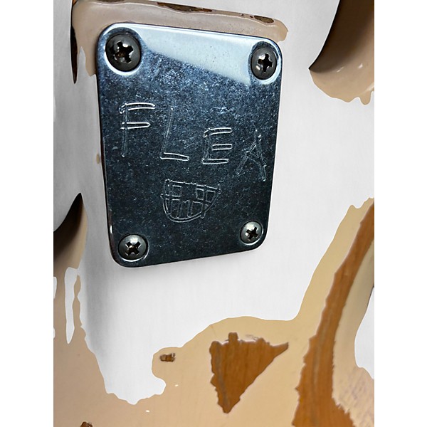 Used Fender Flea Signature Jazz Bass Shell Pink Electric Bass Guitar