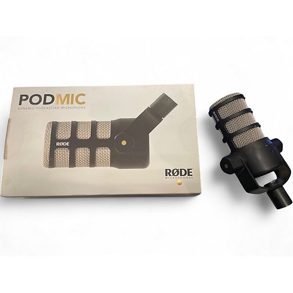 Used RODE PODMIC Dynamic Microphone