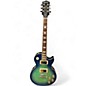 Used Epiphone Les Paul Tribute Plus Aquamarine Burst Solid Body Electric Guitar thumbnail