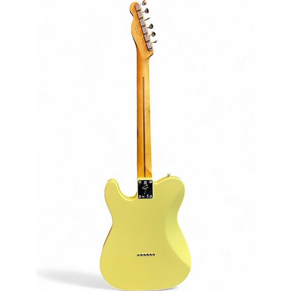 Used Fender Player II Telecaster HH Hialeah Yellow Solid Body Electric Guitar