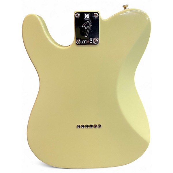 Used Fender Player II Telecaster HH Hialeah Yellow Solid Body Electric Guitar