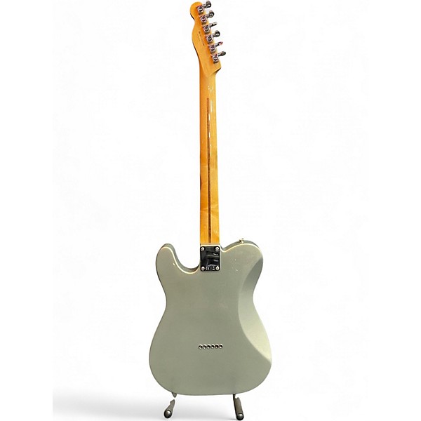 Used Fender Blacktop Baritone Telecaster Ghost Silver Solid Body Electric Guitar